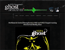 Tablet Screenshot of ghostdetectives.tv